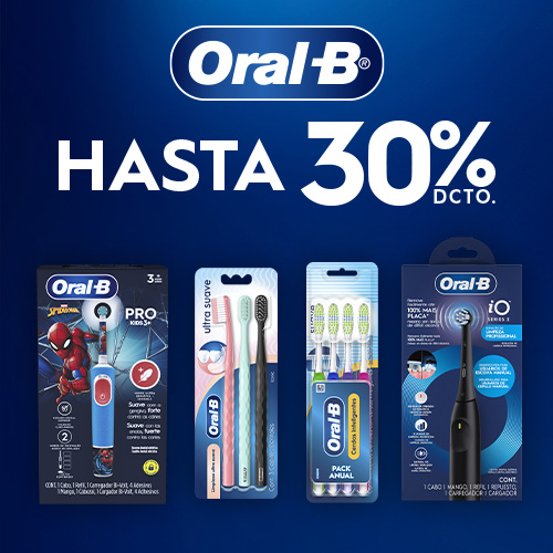 Hasta 30% dcto. Oral-B
