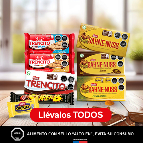Hasta 30% dcto. Chocolates Nestlé