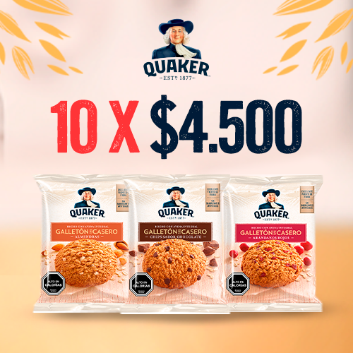 10 x $4.500 Quaker