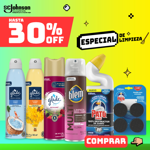Lysoform, Pato, Glade y Mr. Músculo