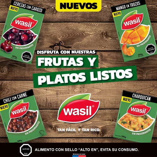 Desde $1.190 Wasil
