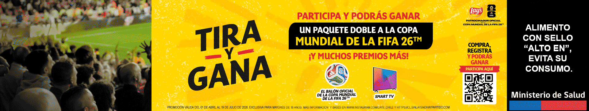Landing proveedor - Mundial Pepsico - 11-06-2026 al 19-07-2026