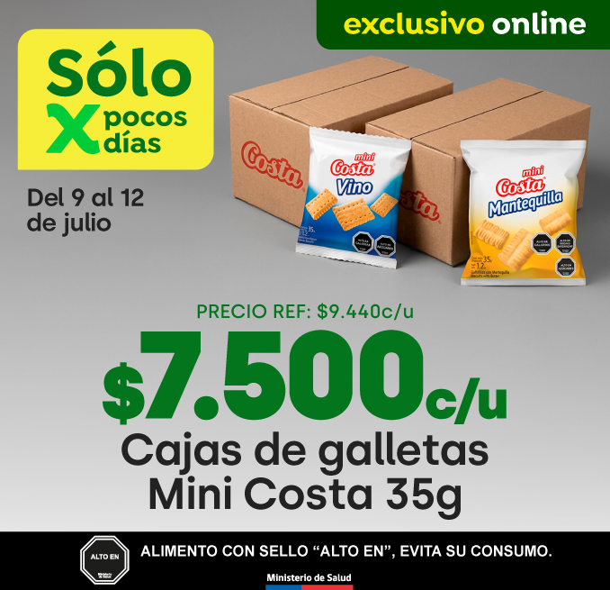 Excl ecomm cajas de galltas mini costa 35G p.