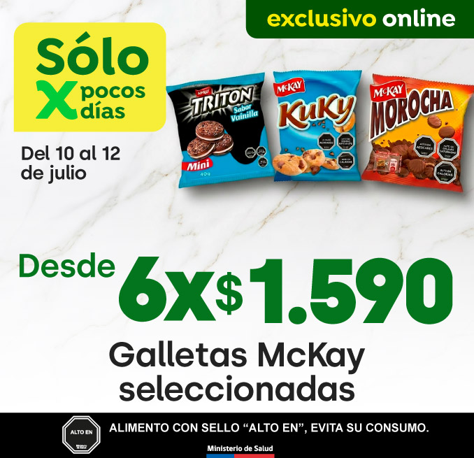 Nestlé bts galletas mckay seleccionadas