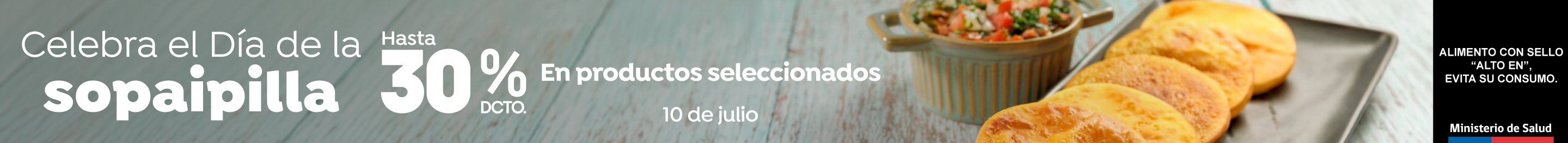 Especial - Efeméride - Dia de la Sopaipilla - 10-07-2026 al 10-07-2026