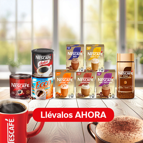 Desde $3.990 Nescafé