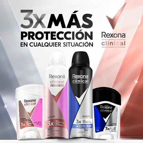 Desde 2x $9.990 Rexona Clinical